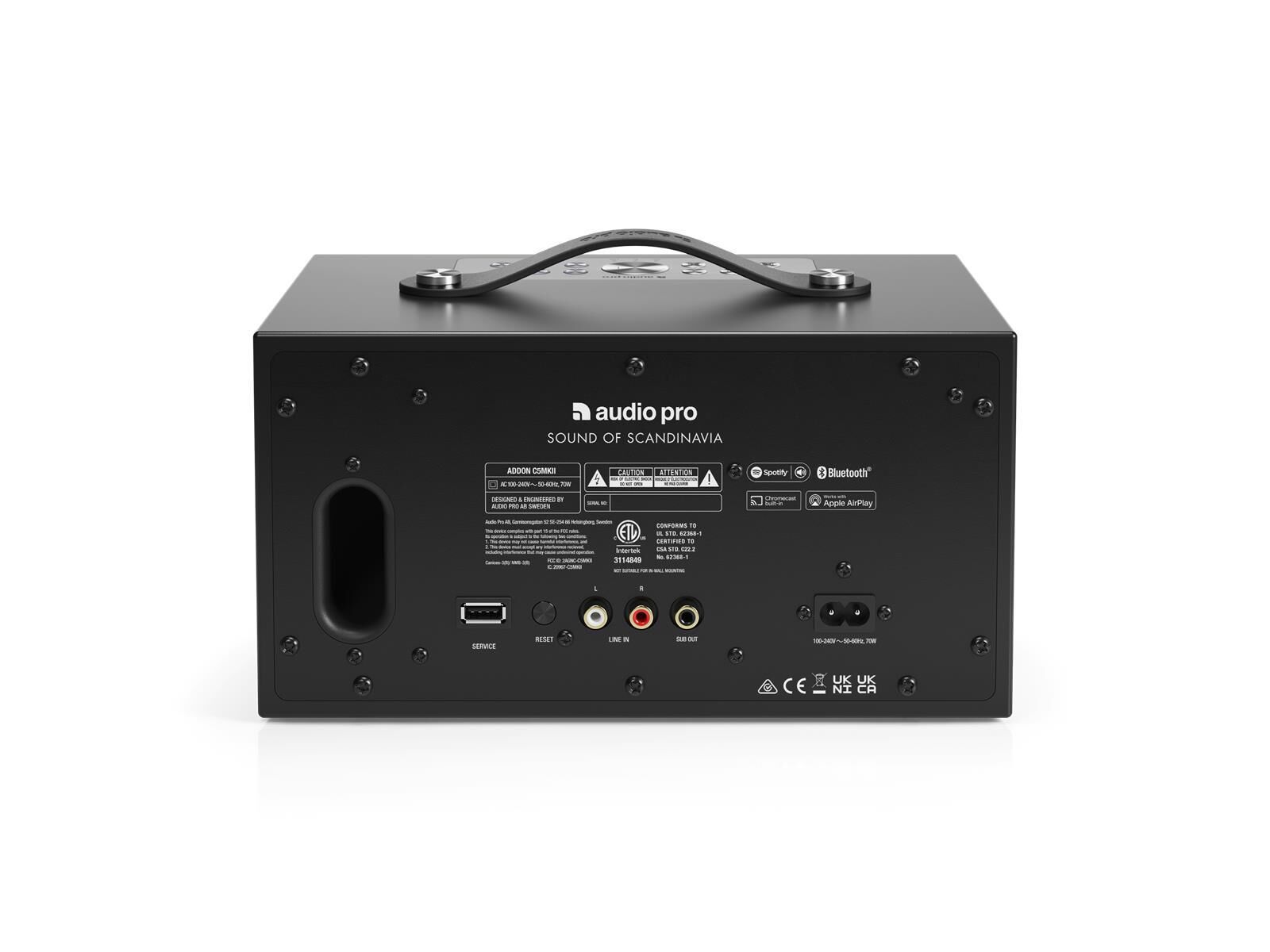 Audio Pro Addon C5 MKII Schwarz Audio Pro Addon C5 MKII Schwarz