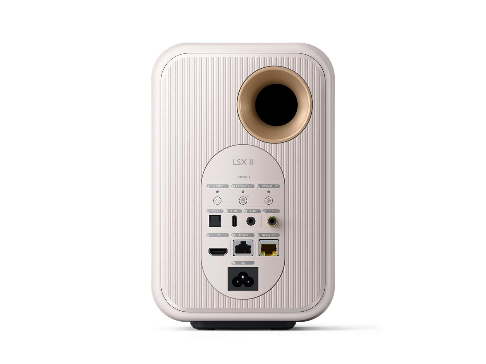 KEF LSX II Aktiv-Lautsprecher Mineral weiß (Set)