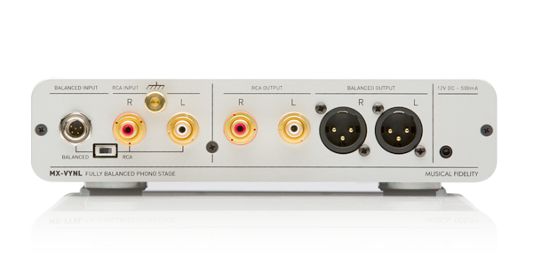 Musical Fidelity MX-VYNL Phonovorverstärker Silber Musical Fidelity MX-VYNL Phonovorverstärker Silber
