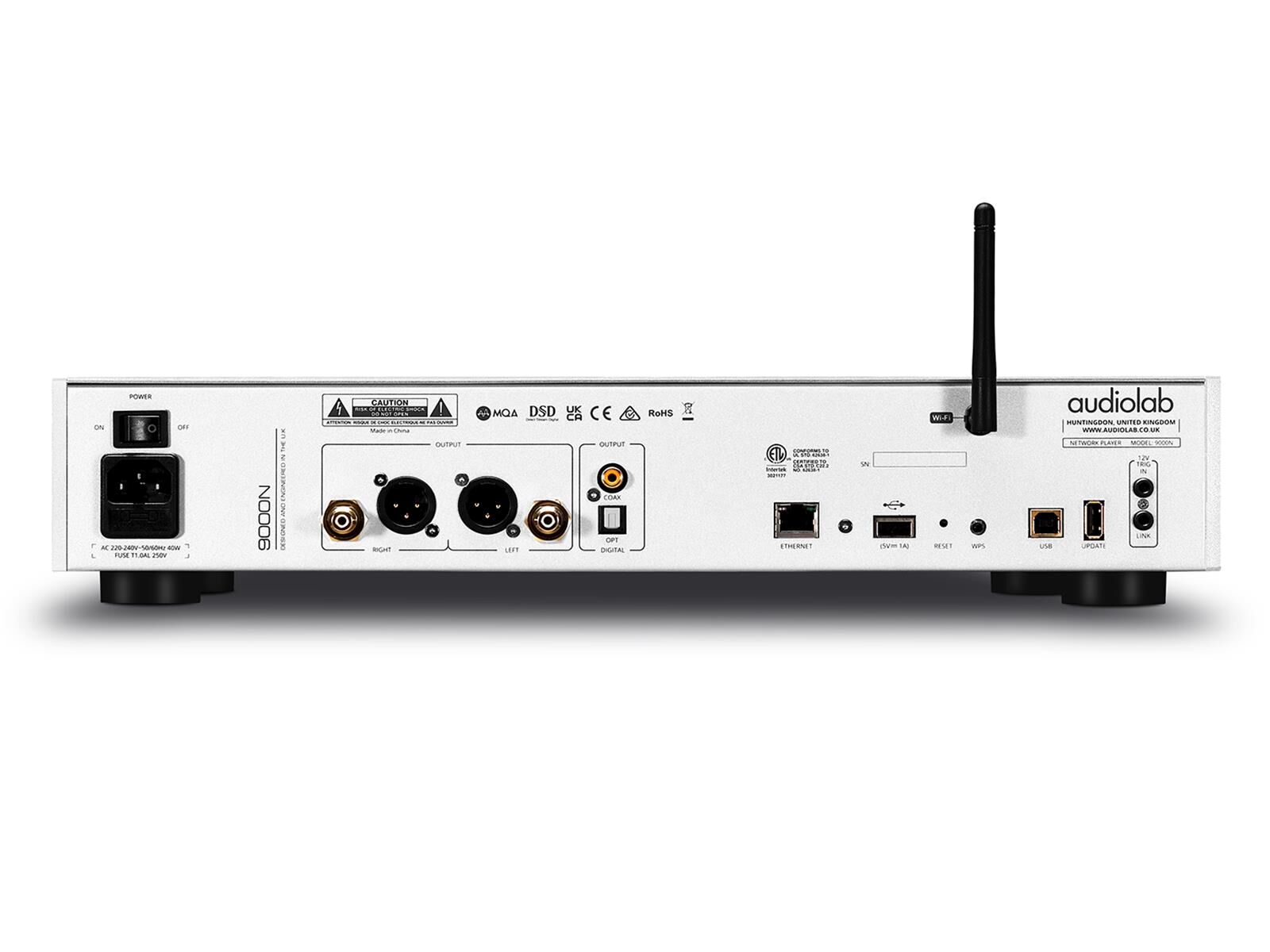 audiolab 9000N Streaming Verstärker Silber audiolab 9000N Streaming Verstärker Silber