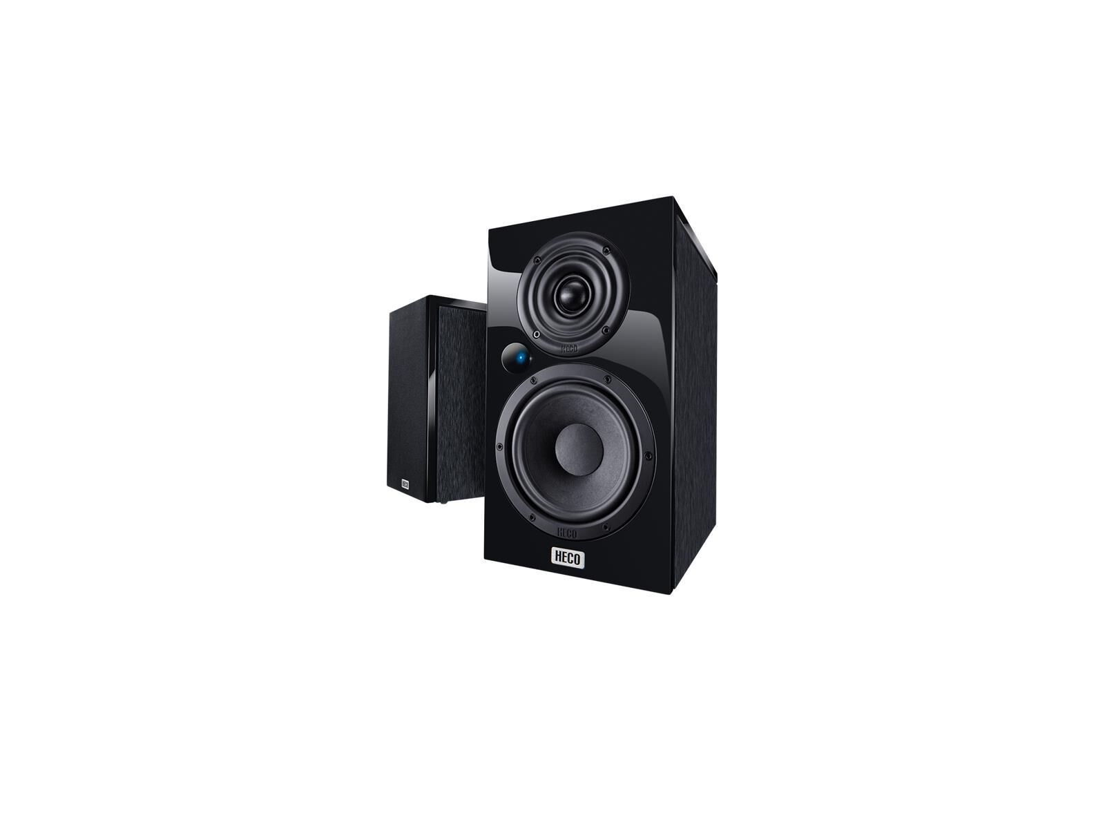 Heco Aurora 200P Bluetoothlautsprecherset schwarz
