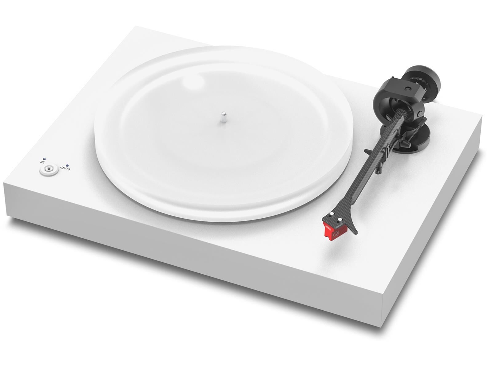 Pro-Ject X2 B True-Balanced-Plattenspieler seidenmatt weiß Pro-Ject X2 B True-Balanced-Plattenspieler seidenmatt weiß