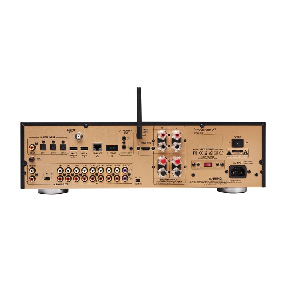 Advance Paris PlayStream A7 + Audioquest NRG X3 1 Meter