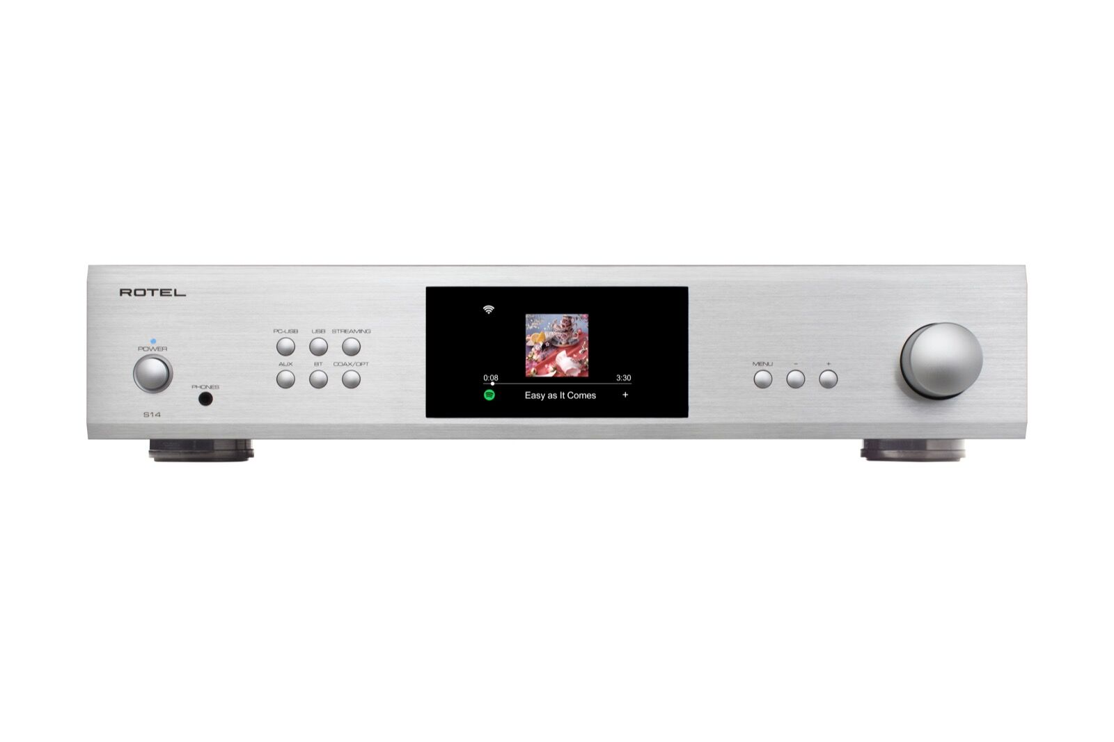 Rotel S14 Streaming-Vollverstärker silber