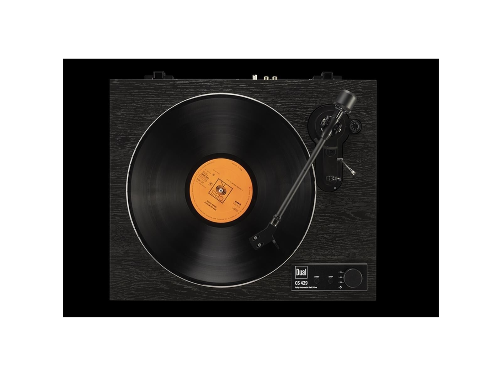 Dual CS 429 Automatischer Plattenspieler Schwarz