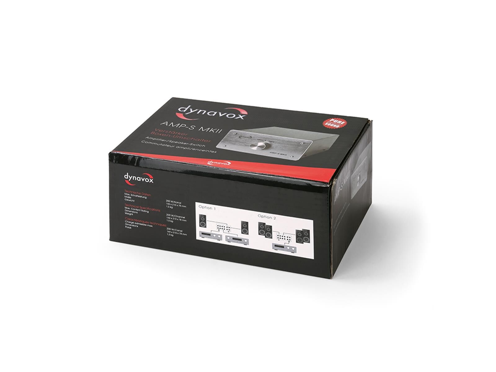 Dynavox AMP-S MKII Silber