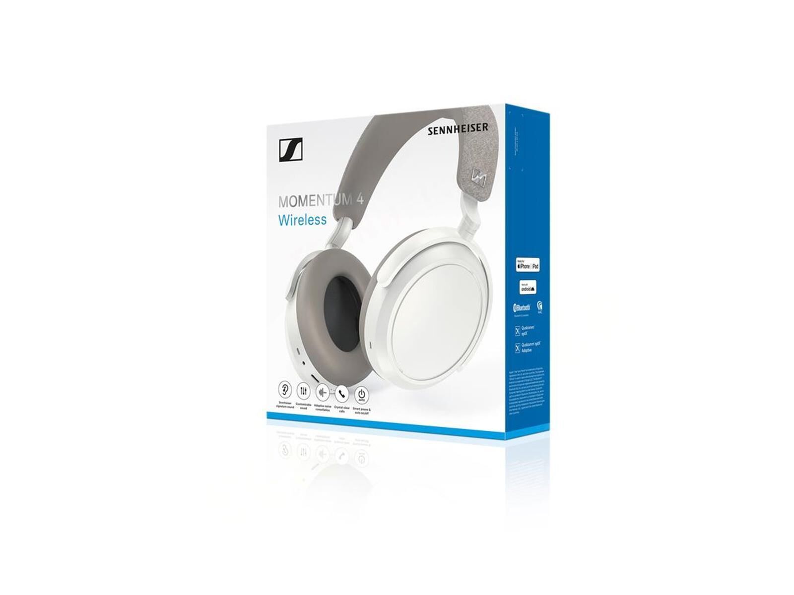 Sennheiser Momentum 4 wireless Kopfhörer weiß