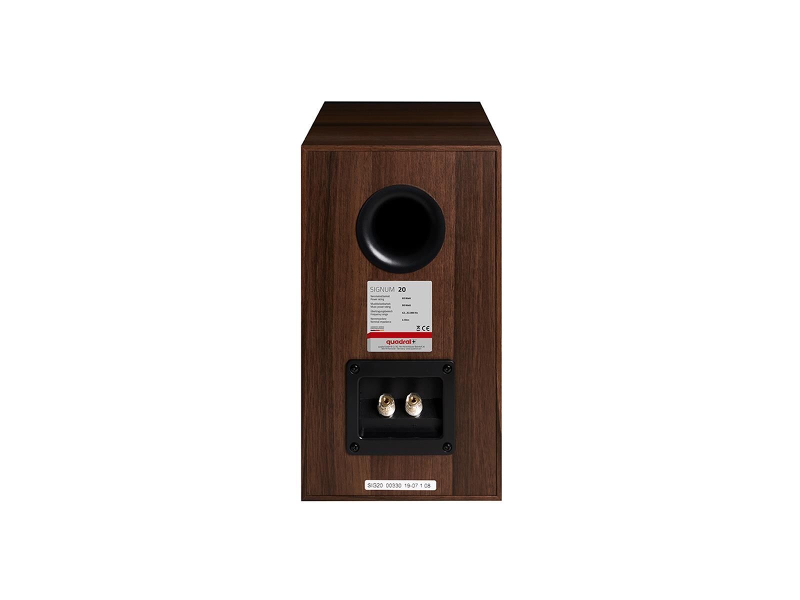 quadral SIGNUM 20 Walnuß (Stück)