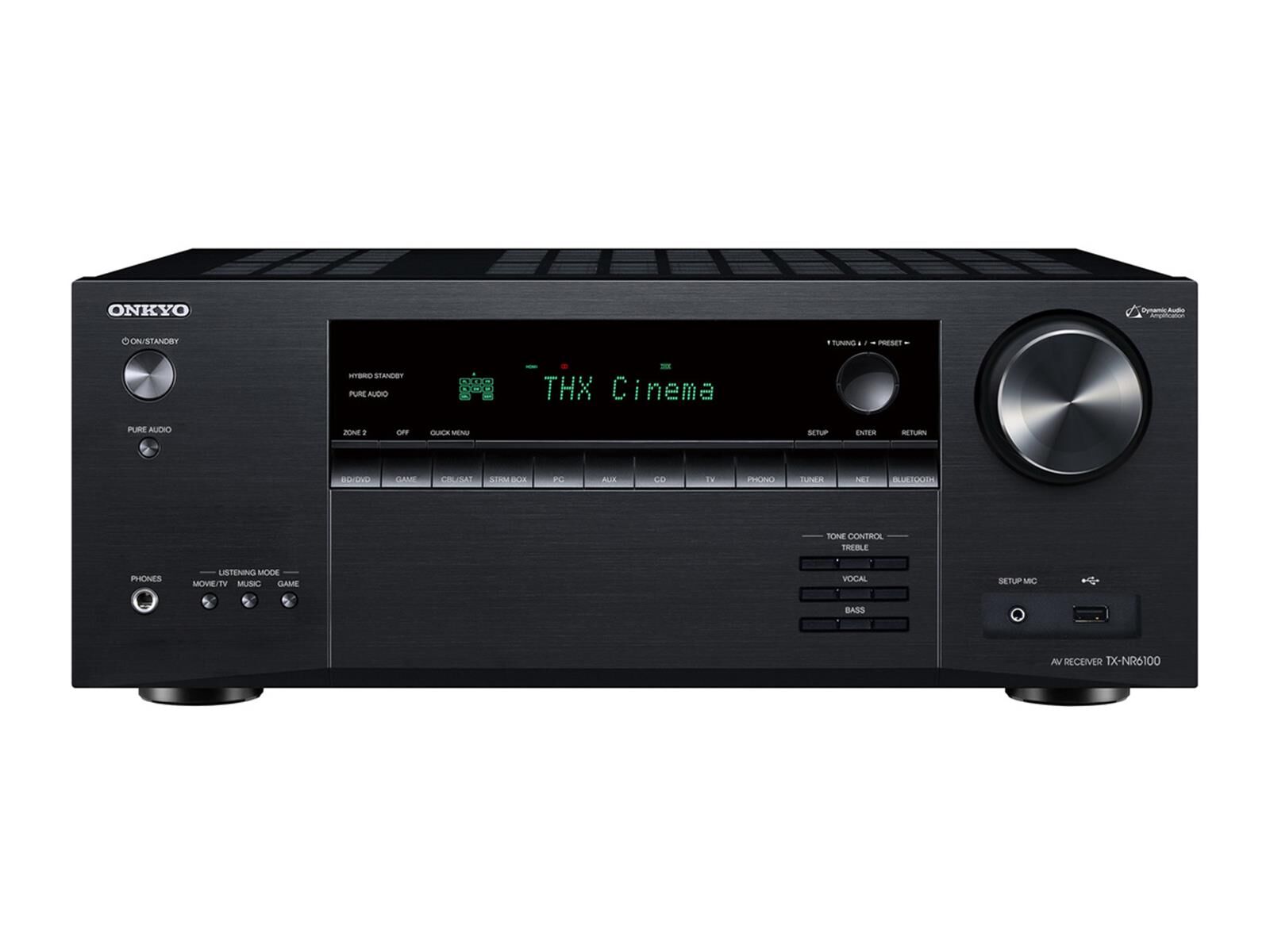 OnkyoTX-NR6100 AV Receiver schwarz