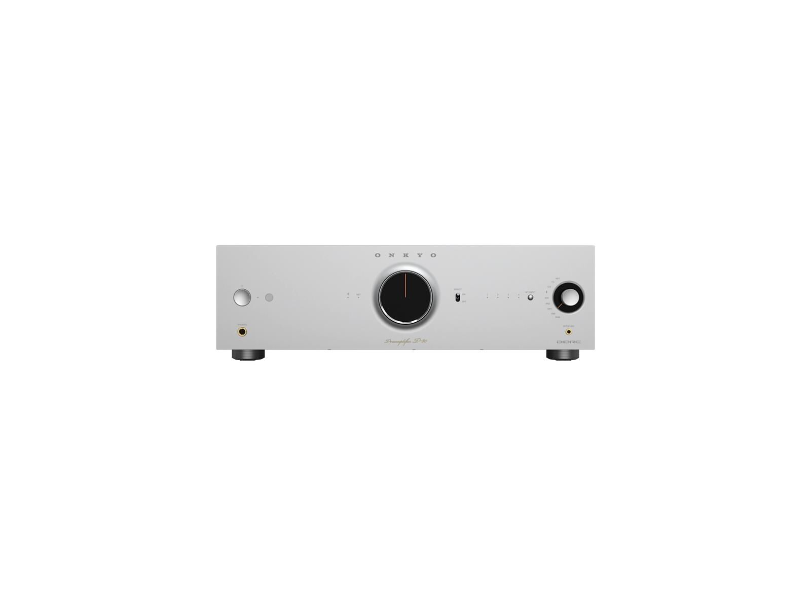 Onkyo p80 silber vorn.png Onkyo P80 Netzwerk Vorverstärker silber