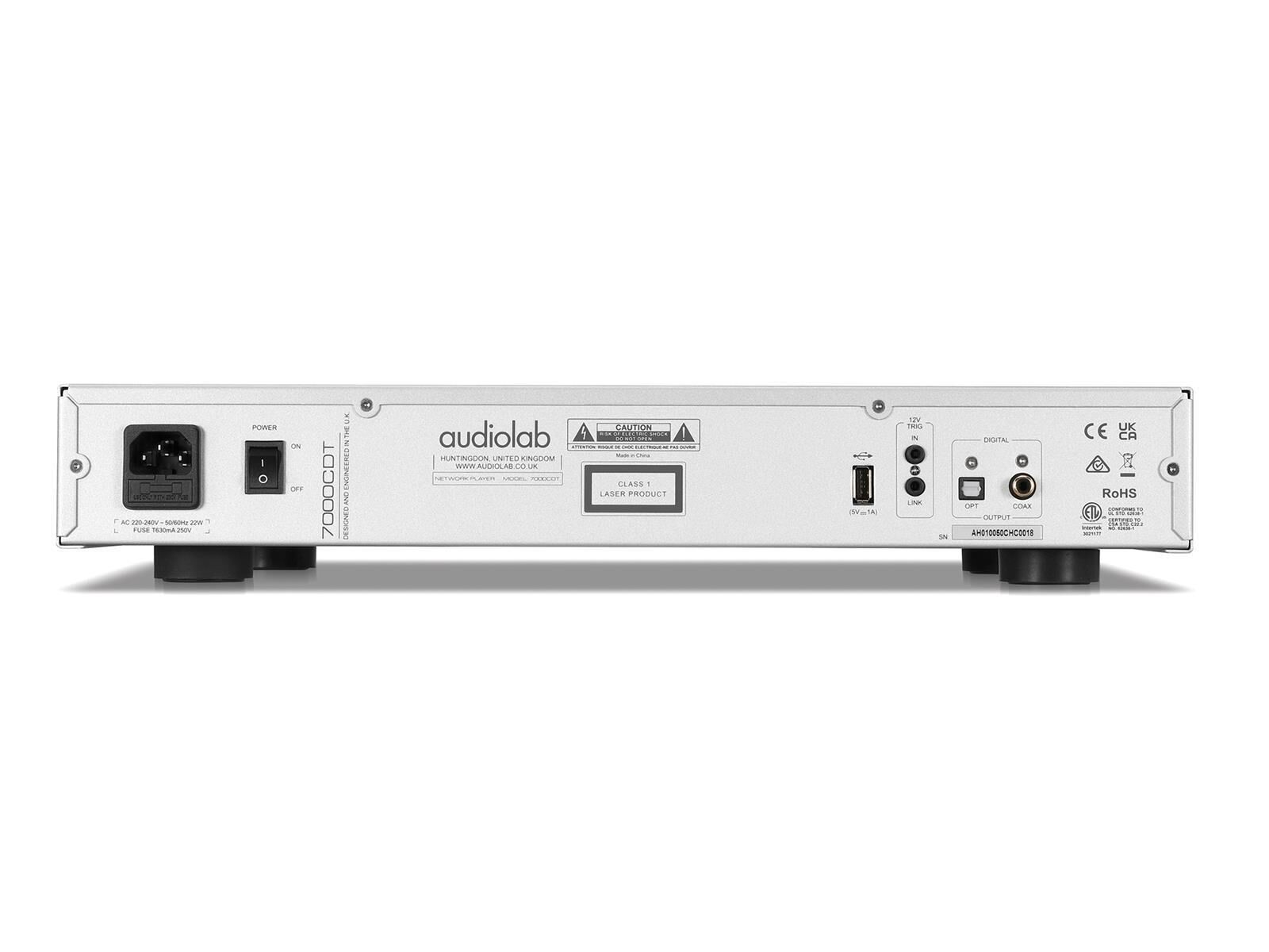 audiolab 7000CDT CD-Player Silber