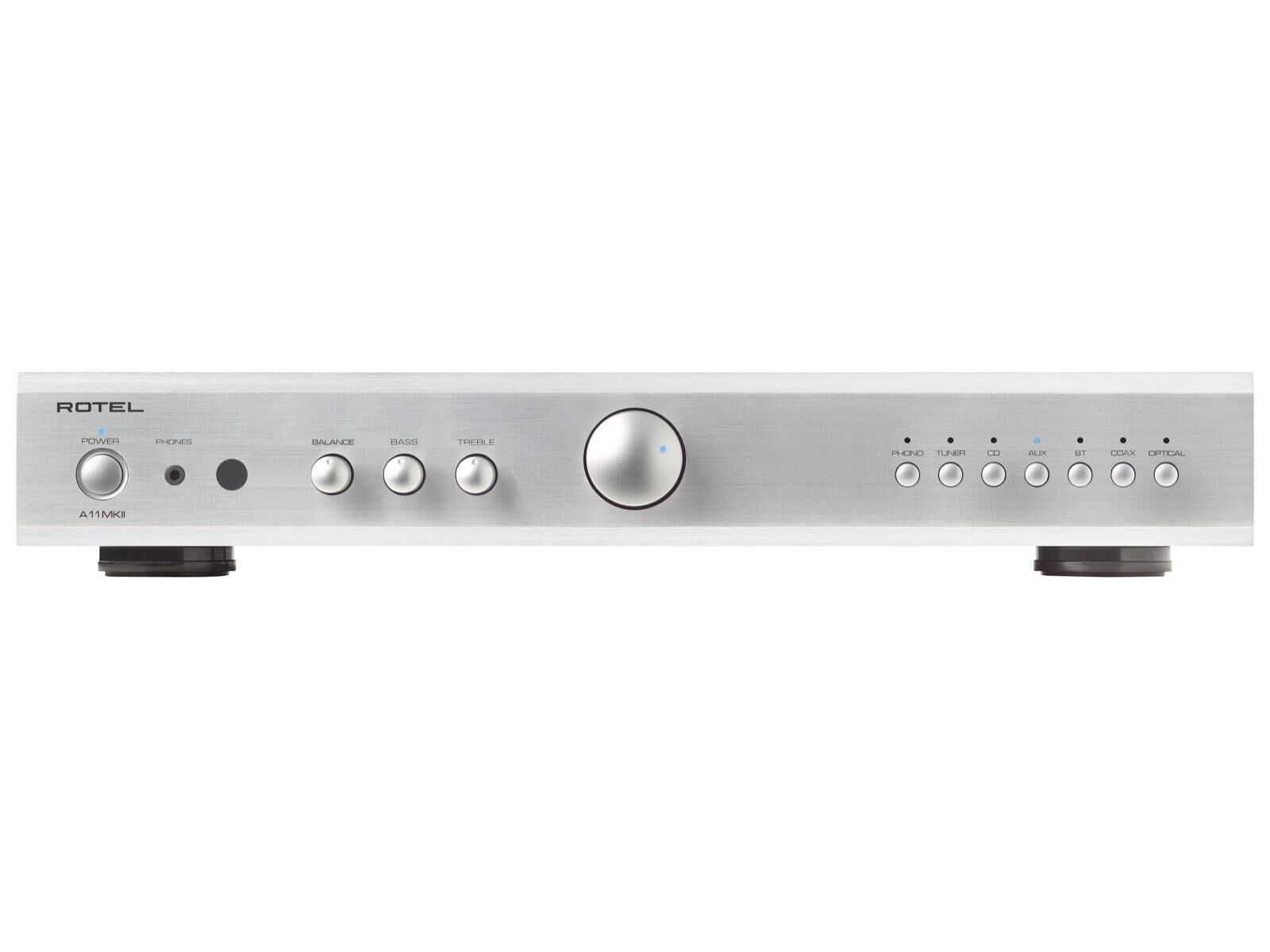 Rotel A11MKII Vollverstärker silber