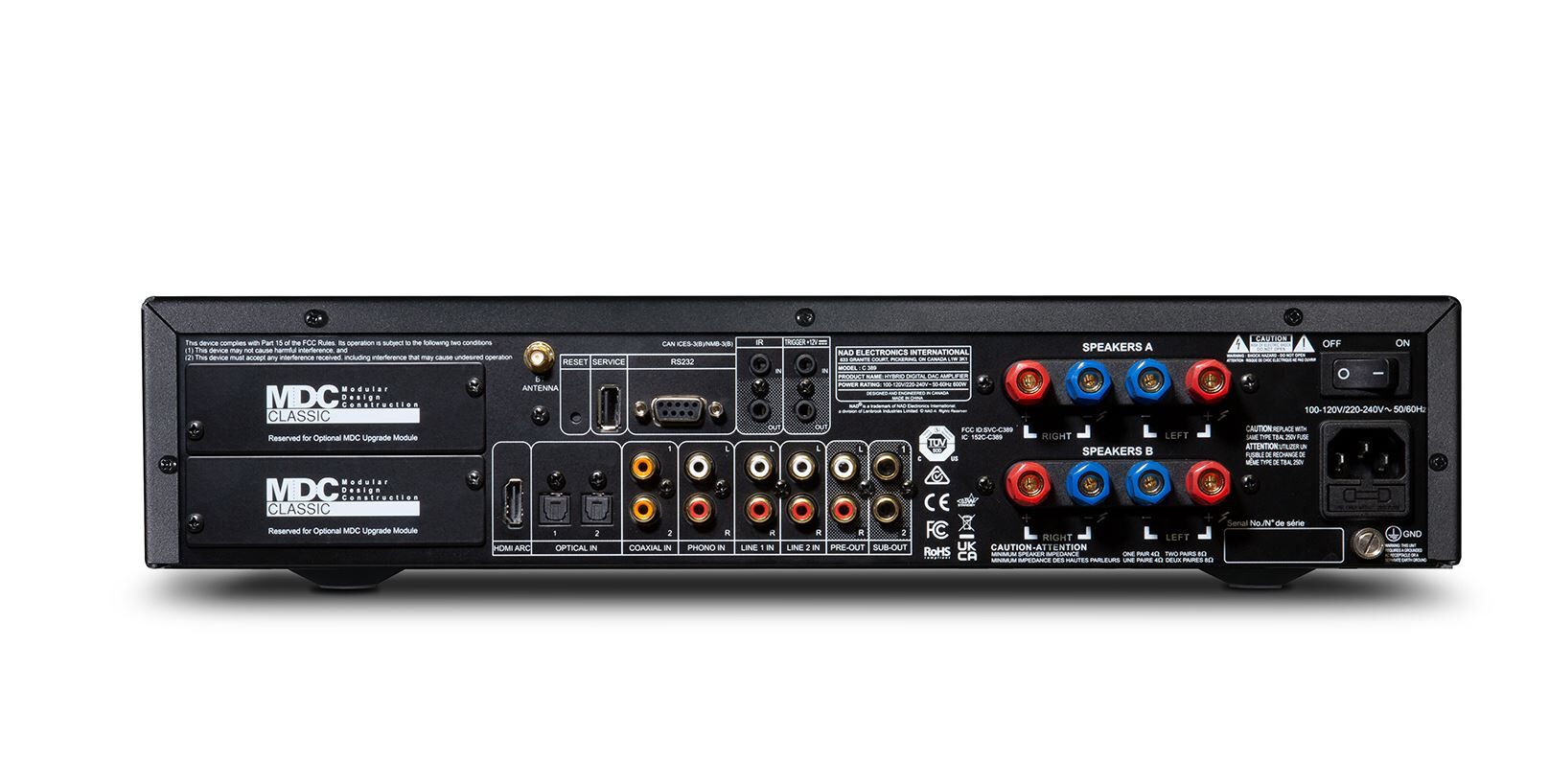 389-2.JPG Nad C 389 Digitaler Hybrid Vollverstärker