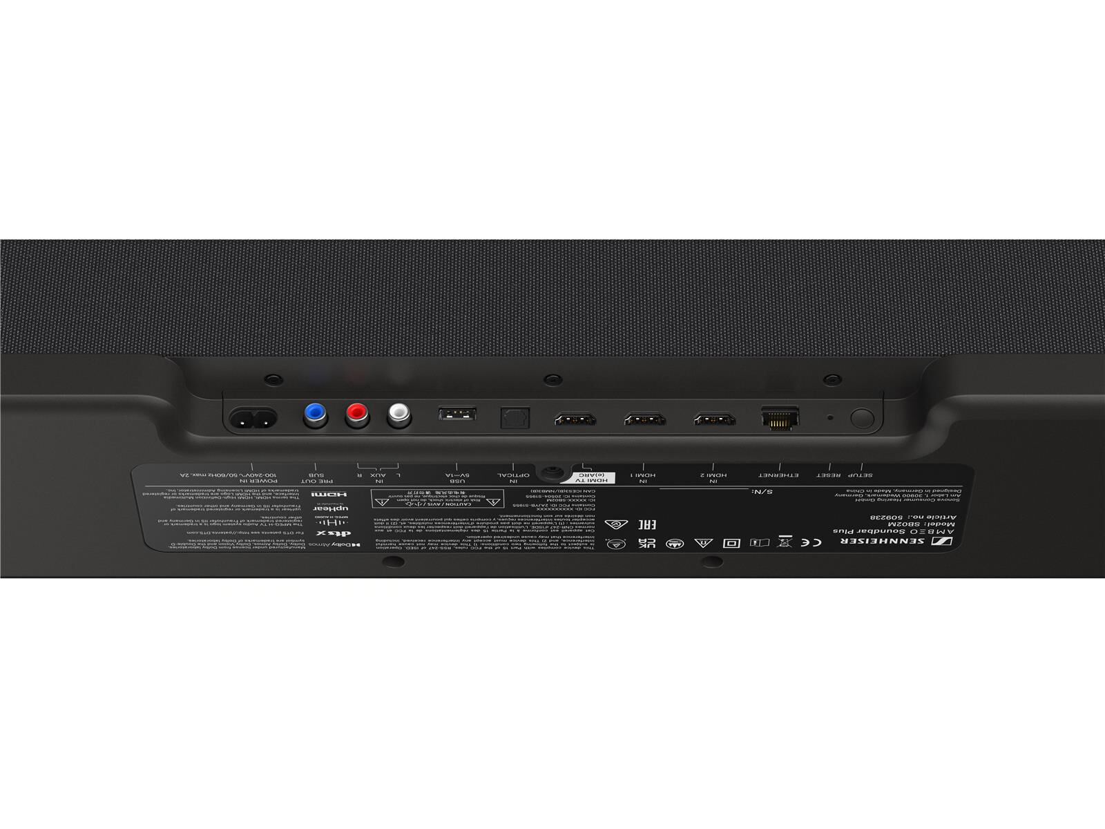 soundbar_plus_connectors_final Sennheiser AMBEO Soundbar Plus