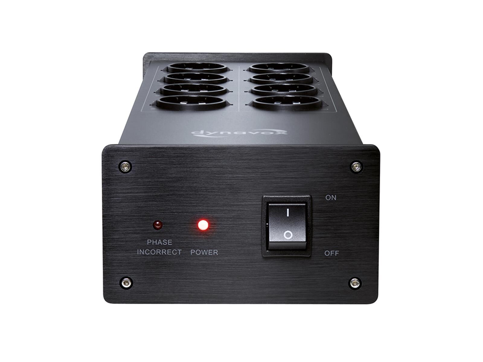 dynavox2.jpg Dynavox X4100B HIFI-Steckdosenleiste Schwarz