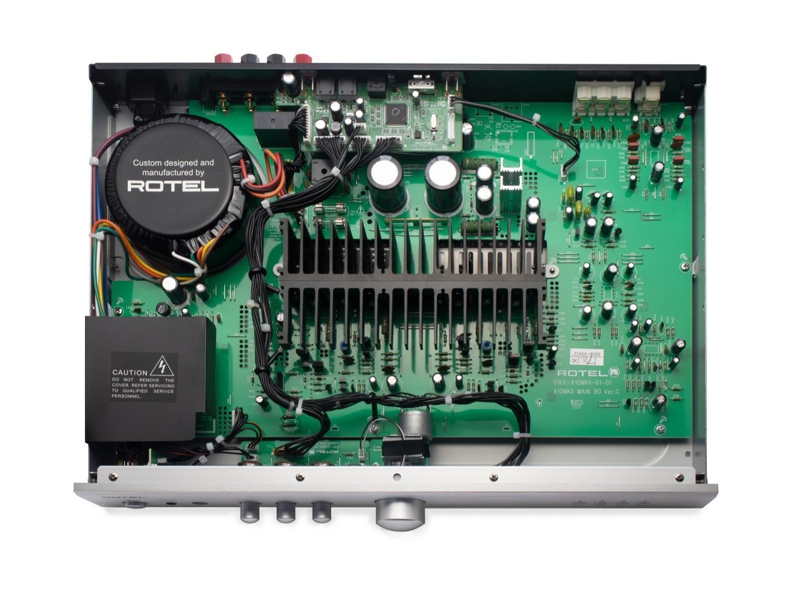 Rotel A10MKII Vollverstärker silber