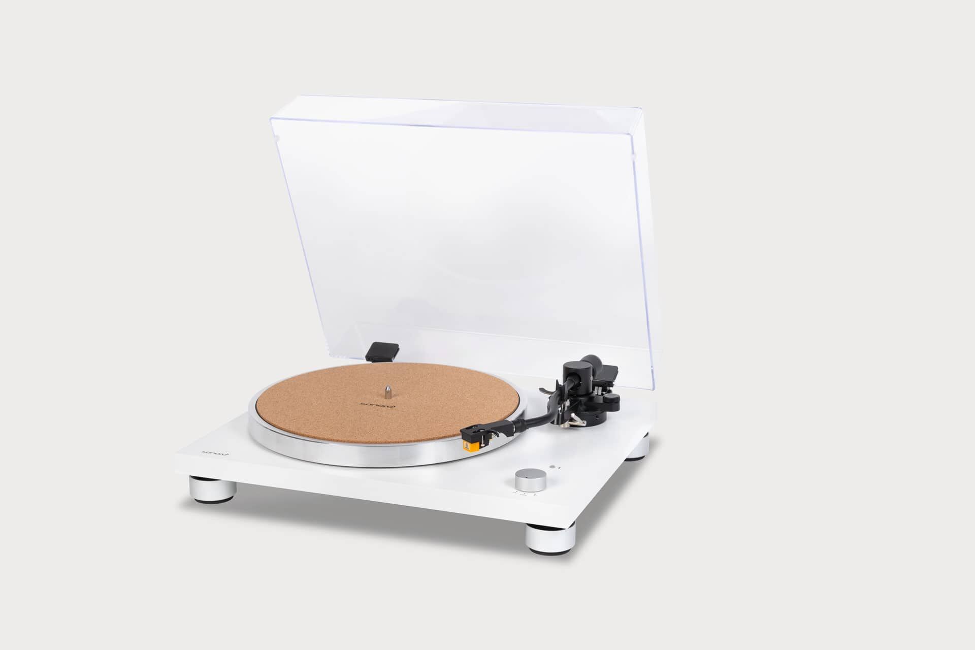 Sonoro Plattenspieler Platinum SE weiß matt