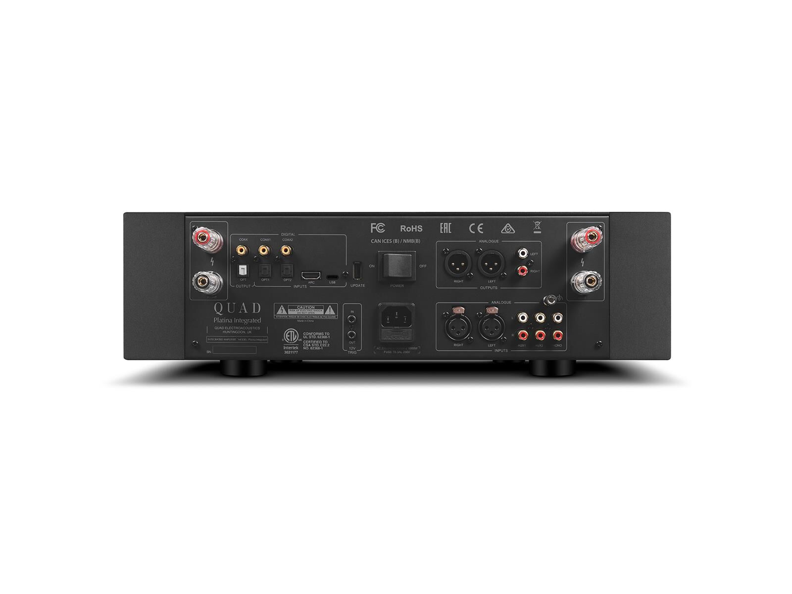 Quad Platina Integrated schwarz