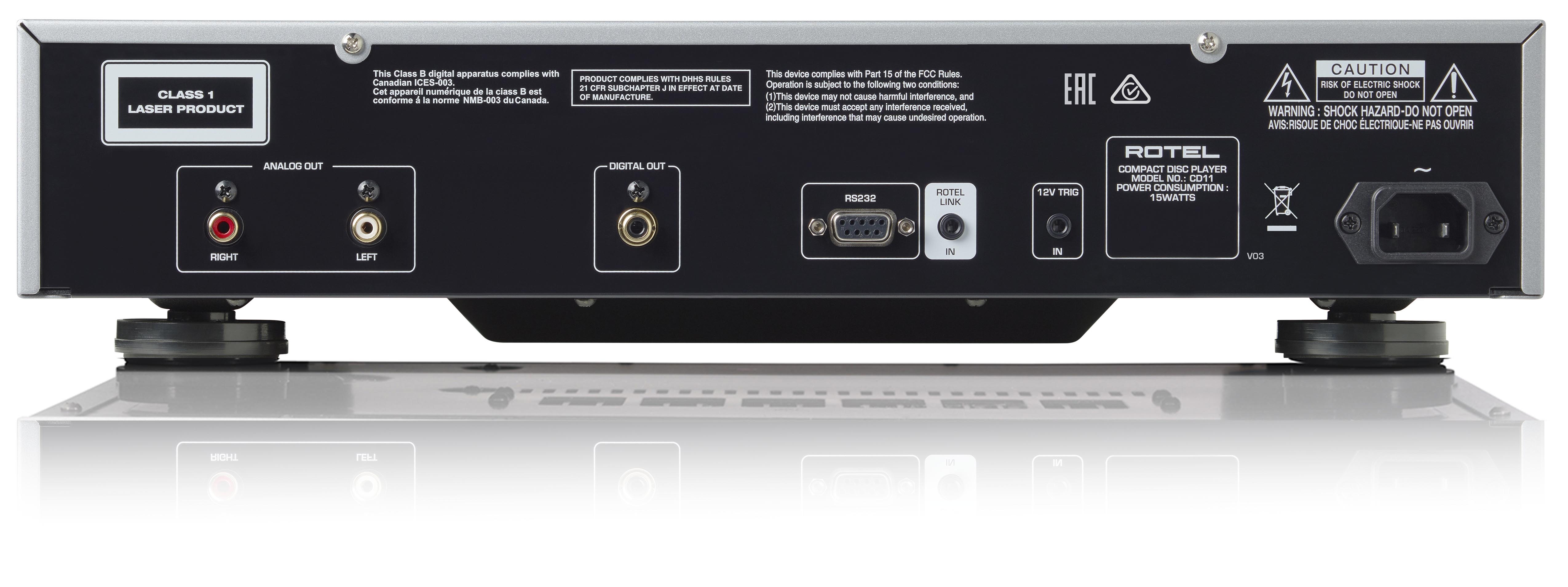 Rotel A11 Tribute Vollverstärker+CD11 CD-Player Set