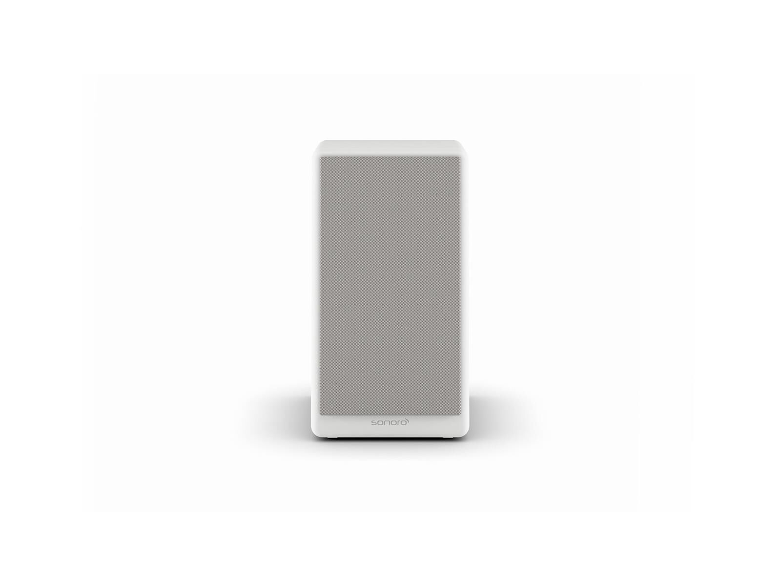 Sonoro Regal-Lautsprecher Orchestra Slim (Paarpreis) weiß matt, silber