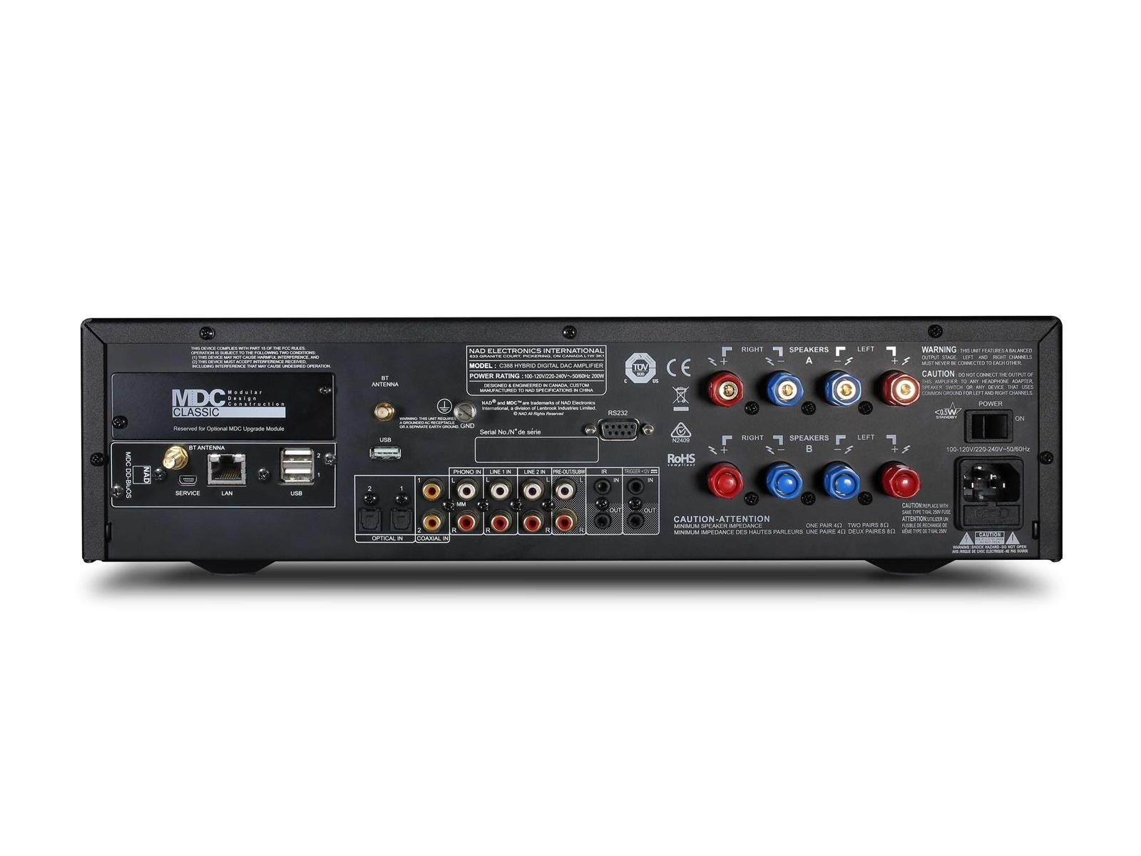 NAD C388 Graphite Vollverstärker