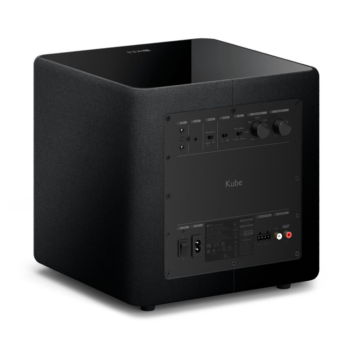 KEF Kube 12 MIE Subwoofer schwarz