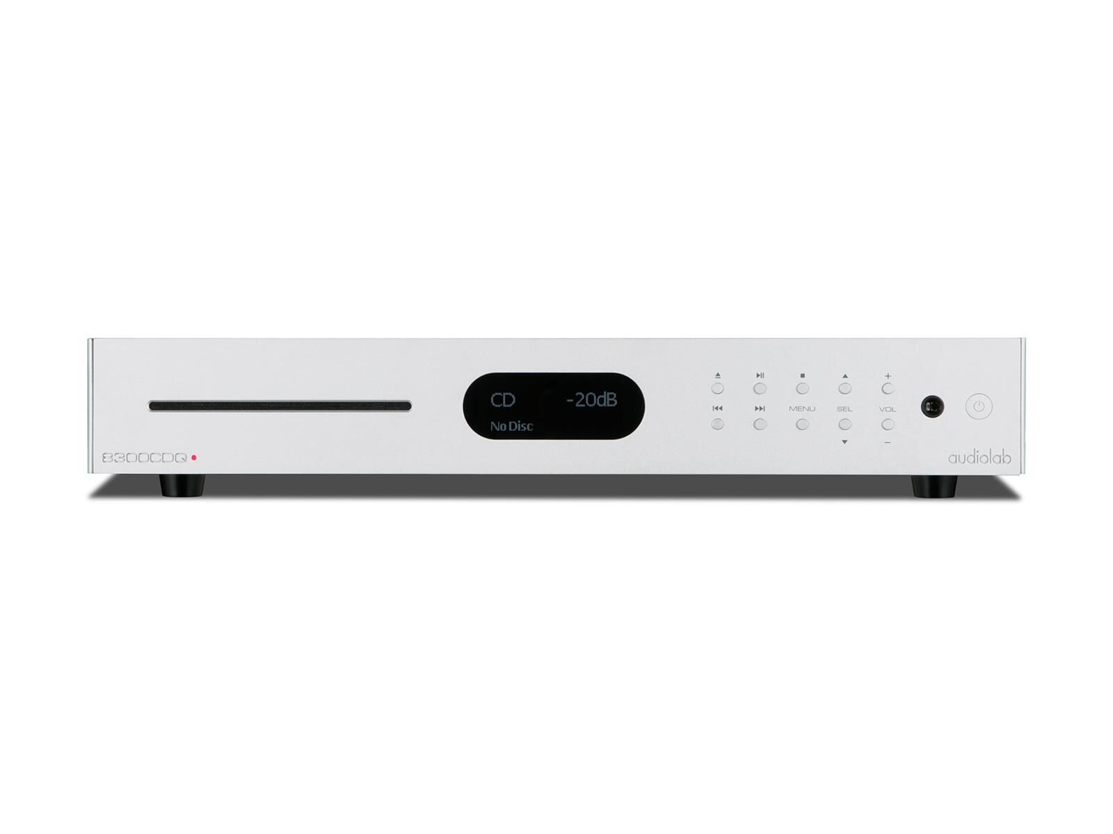 8300CDQ-silvery.jpg audiolab 8300CDQ CD-Player,Vorverstärker,DAC silber