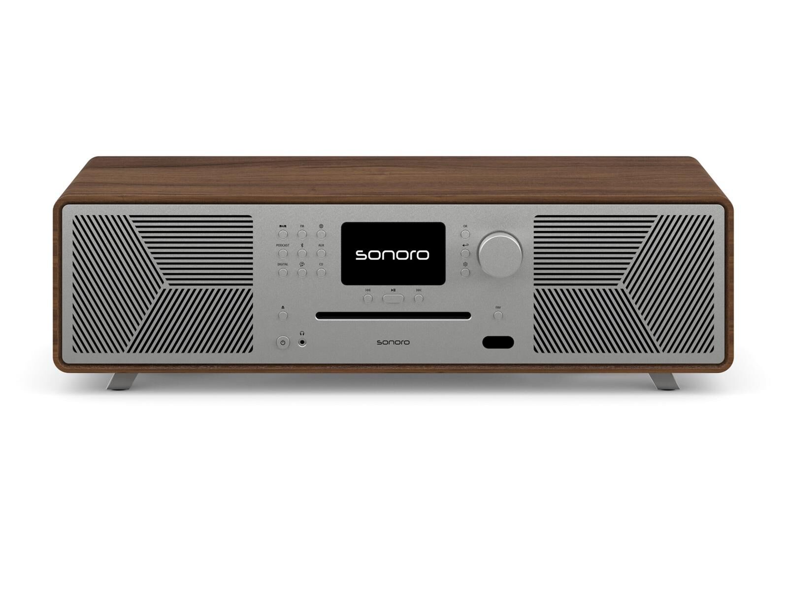 Sonoro Meisterstück (Gen.2) Walnuss silber