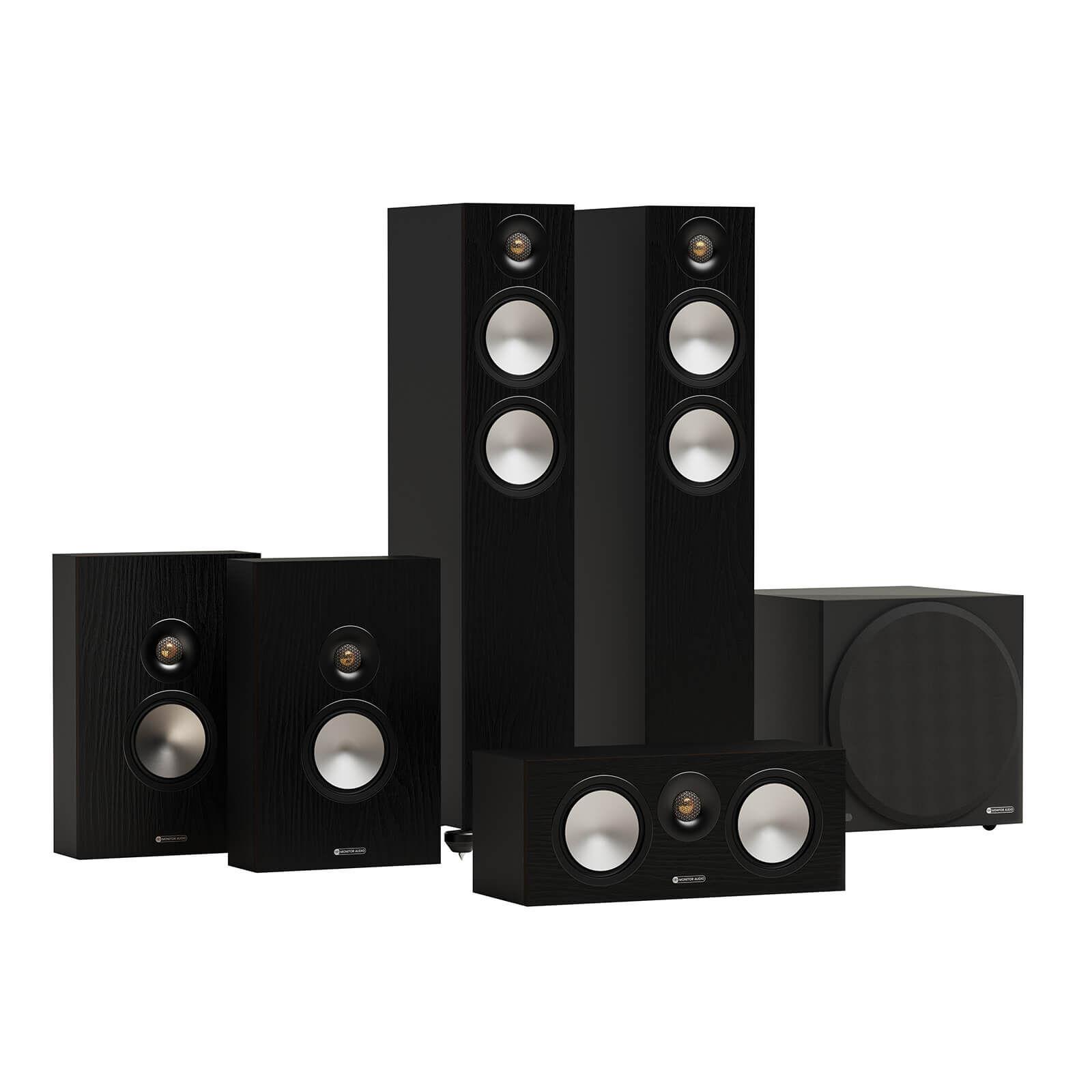 ma_bronze_7g_300 5.1 schwarz.jpg Monitor Audio Bronze Cinema 300 7G 5.1 Set W10 schwarz