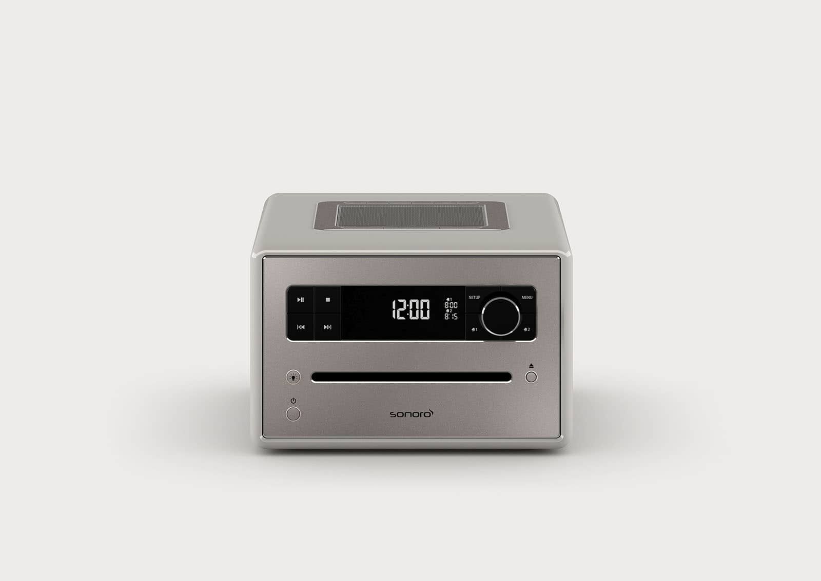 Sonoro Qubo Hi-Fi Radio silber Sonoro Qubo Hi-Fi Radio silber