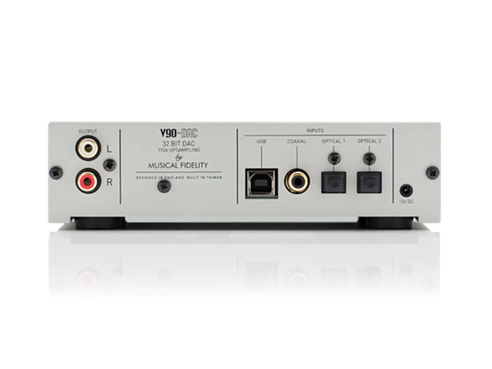 3_v90-DAC-rear Musical Fidelity V90-DAC Silber