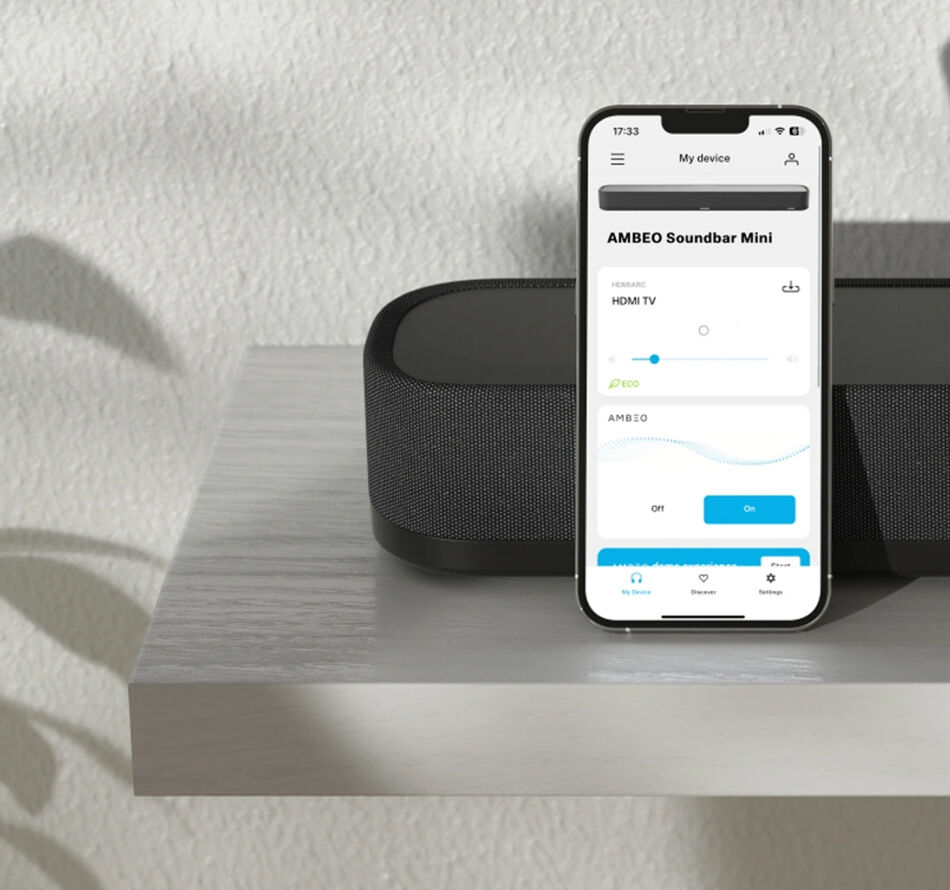ambeo soundbar mini APP