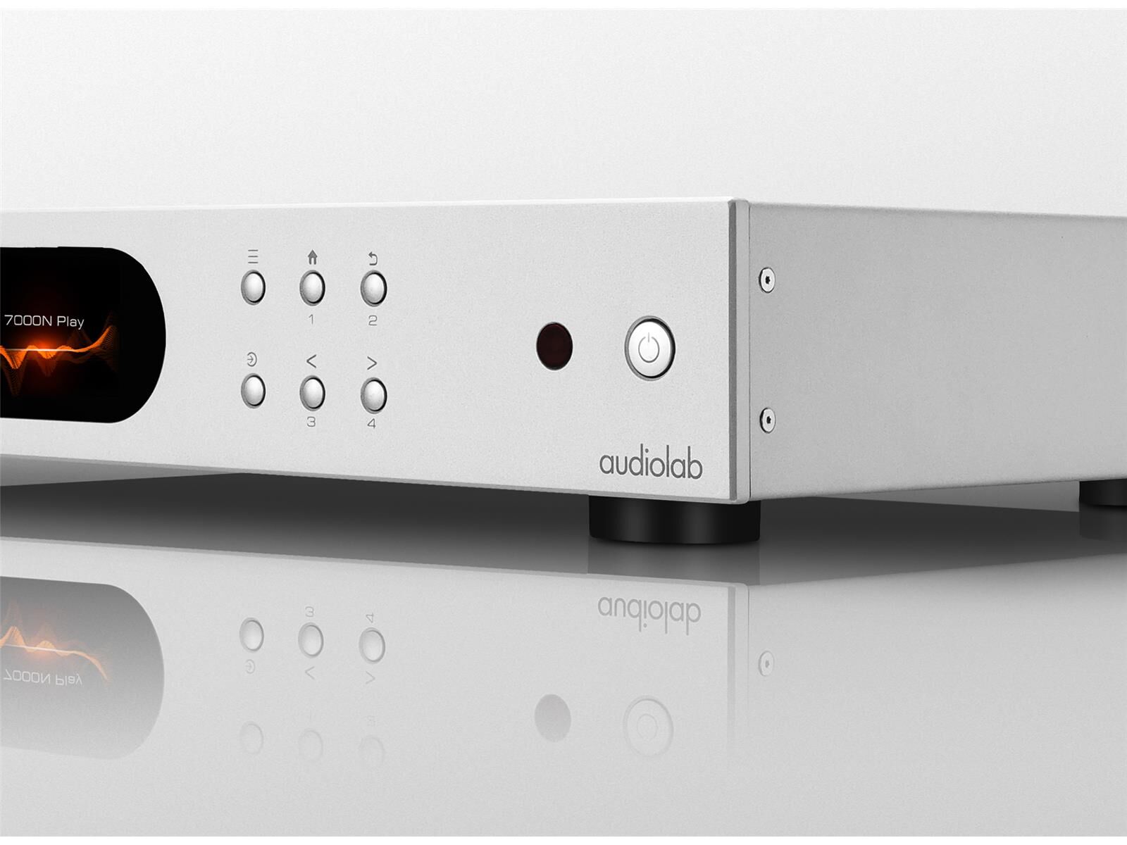 7000N-Play-Artistic-Silver-detail.jpg audiolab 7000N Play Audio-Streaming-Player Silber