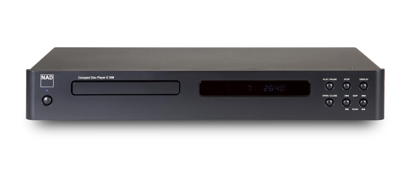 C 538 Sample Front NAD C538 CD-Player Graphite