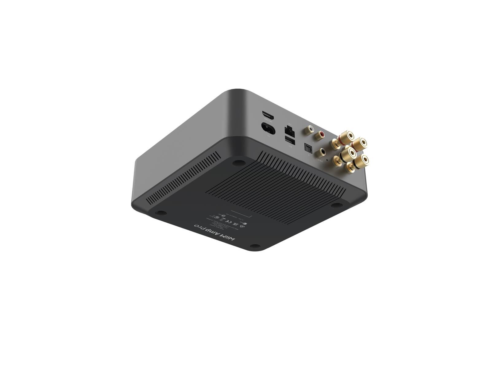 WiiM Amp Pro Streaming Vollverstärker grau