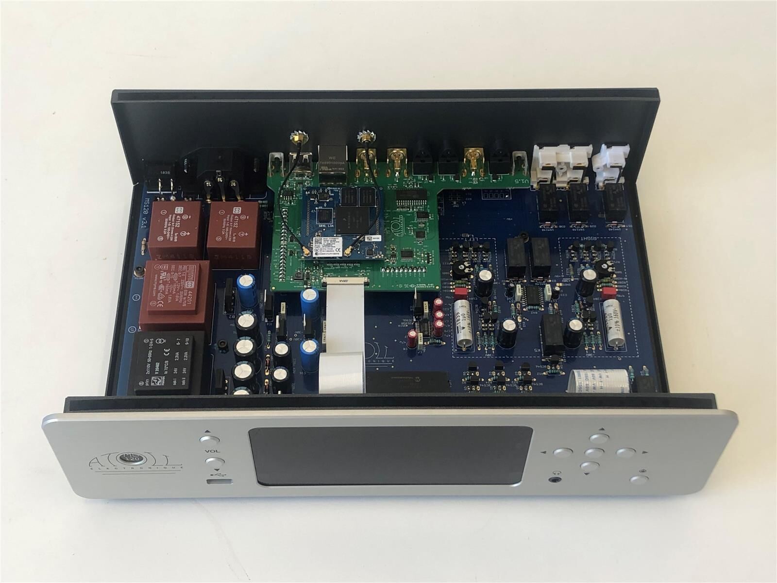 Atoll MS 120 Streamingvorstufe silber