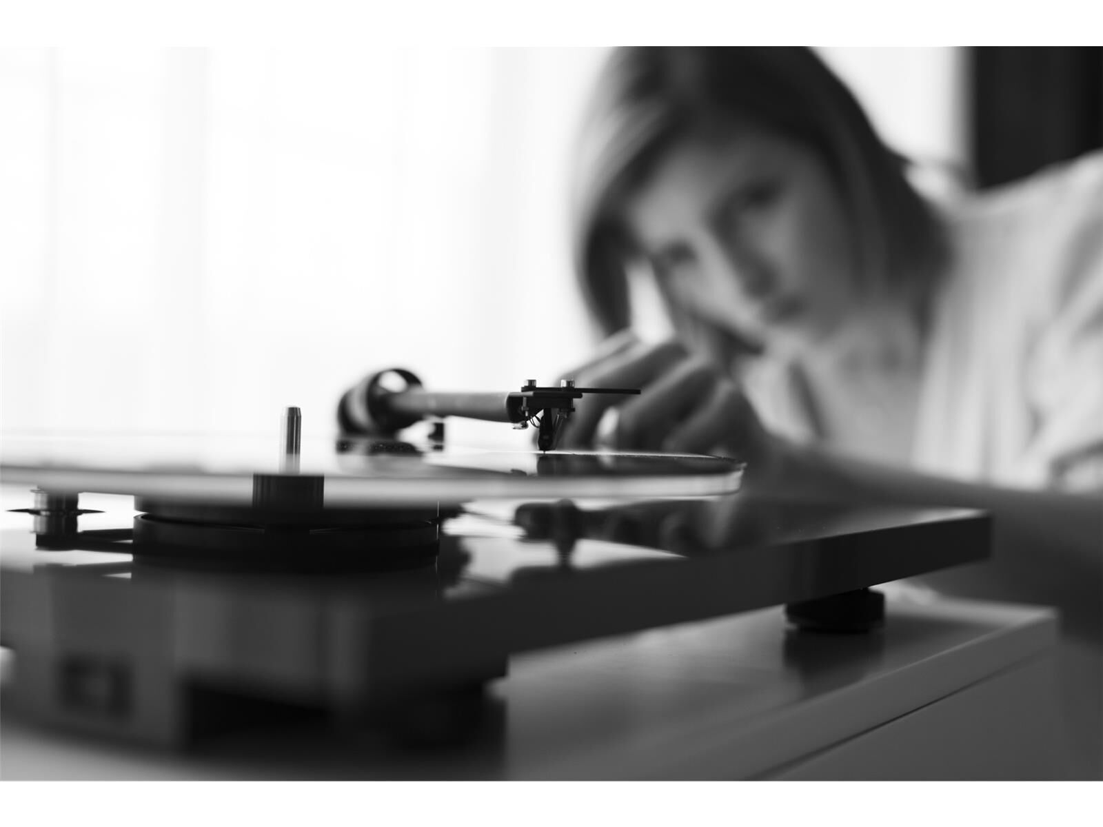 Pro-Ject T1 Phono SB Plattenspieler Matt weiß