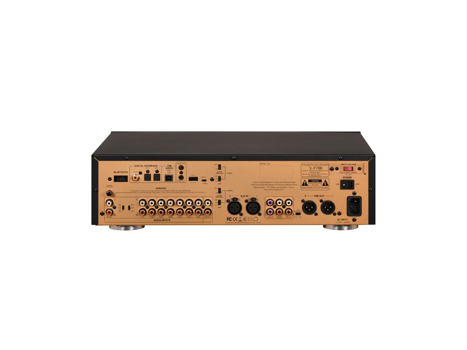 Advance-Paris-X-P700-rear Advance Paris X-P700 schwarz