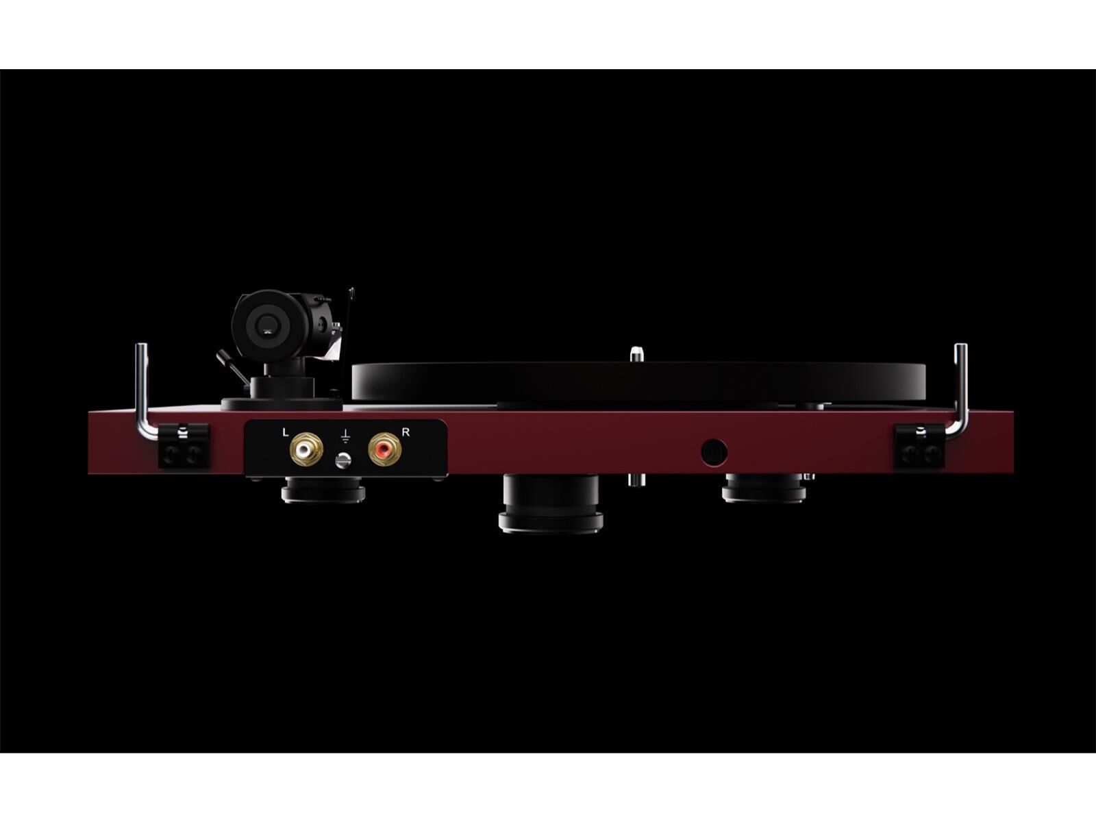 Pro-Ject Debut EVO 2 Plattenspieler schwarz piano Pro-Ject Debut EVO 2 Plattenspieler seidenmatt walnuss