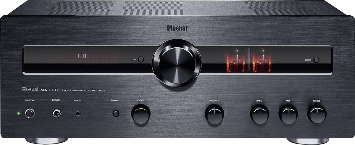 Magnat Ma 900 schwarz Hybrid-Vollverstärker