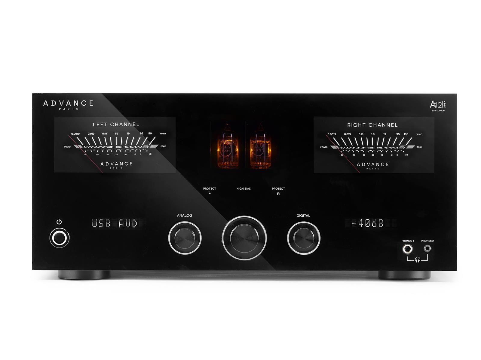 Apex a12 vorn.png ADVANCE PARIS Apex A12 Vollverstärker