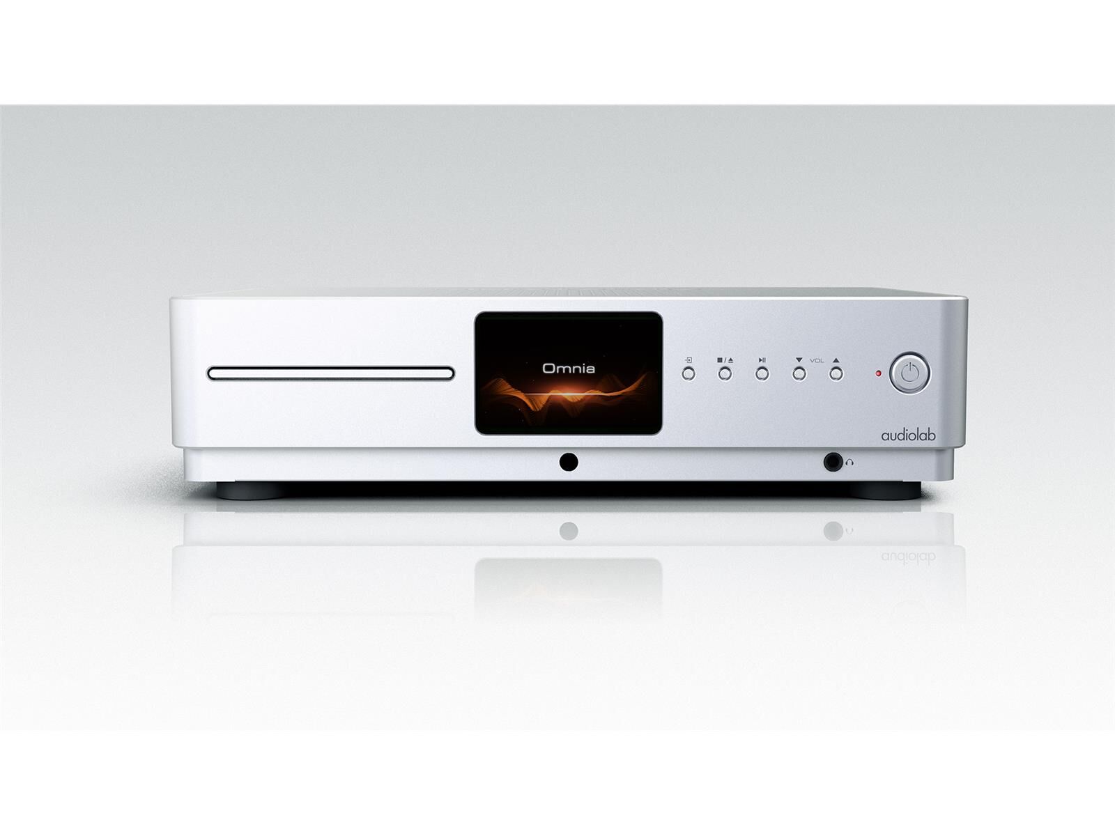 audiolab Omnia All-in-One-Musiksystem Silber (B-Ware)