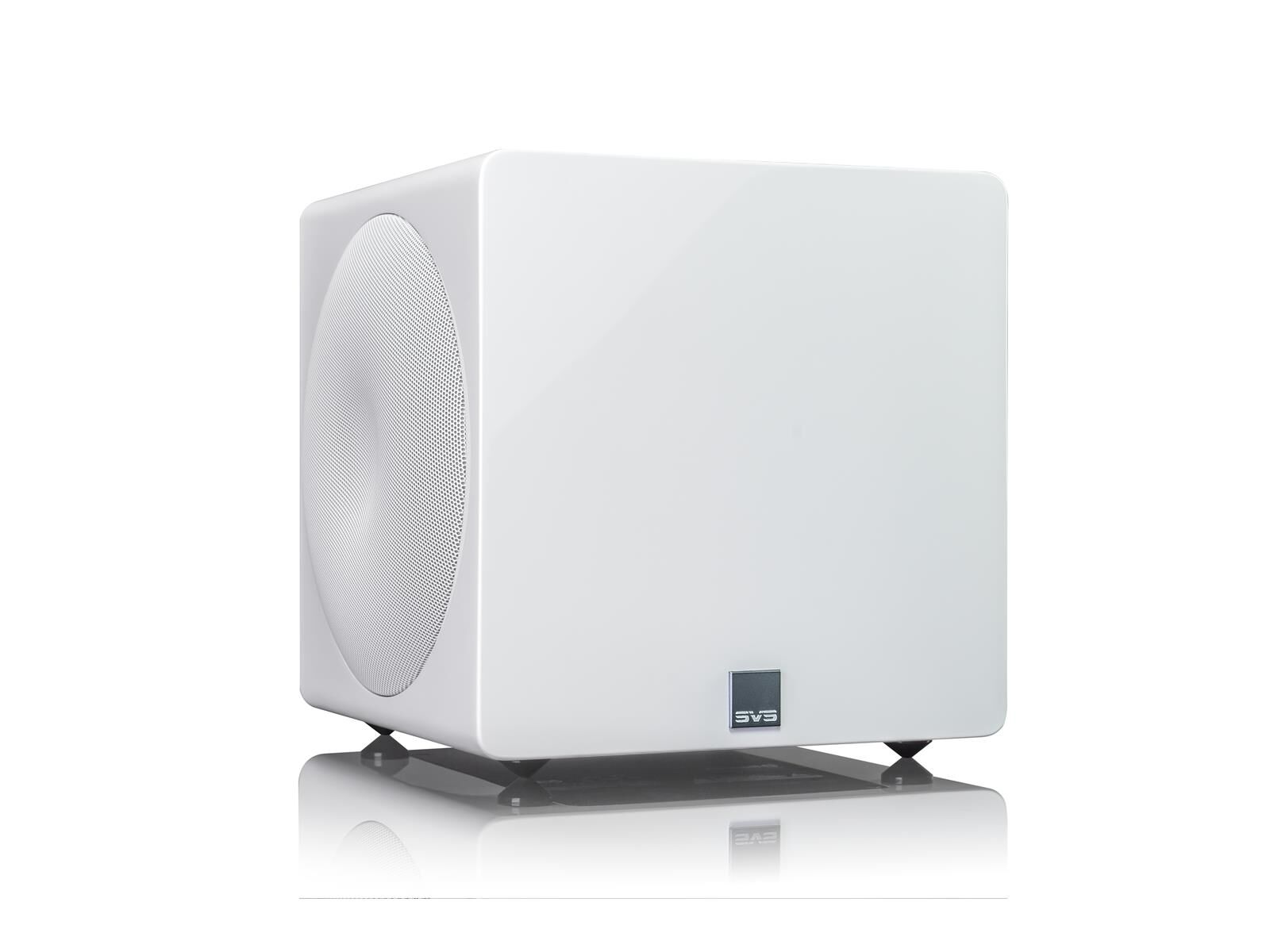 SVS 3000 Micro Subwoofer hochglanz weiß