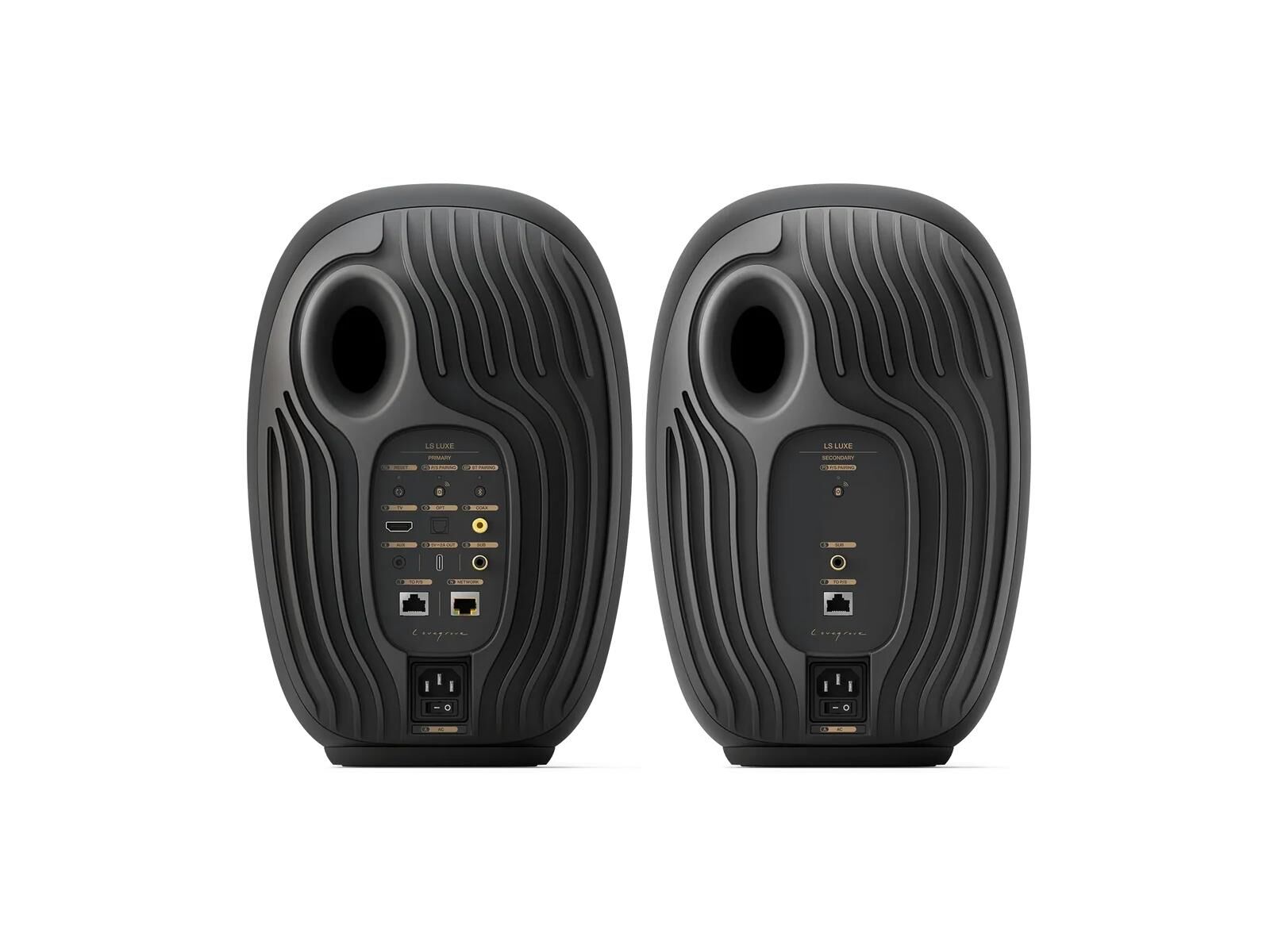KEF LS LUXE Wireless HiFi Aktivlautsprecher (Paar) Eclipse Black