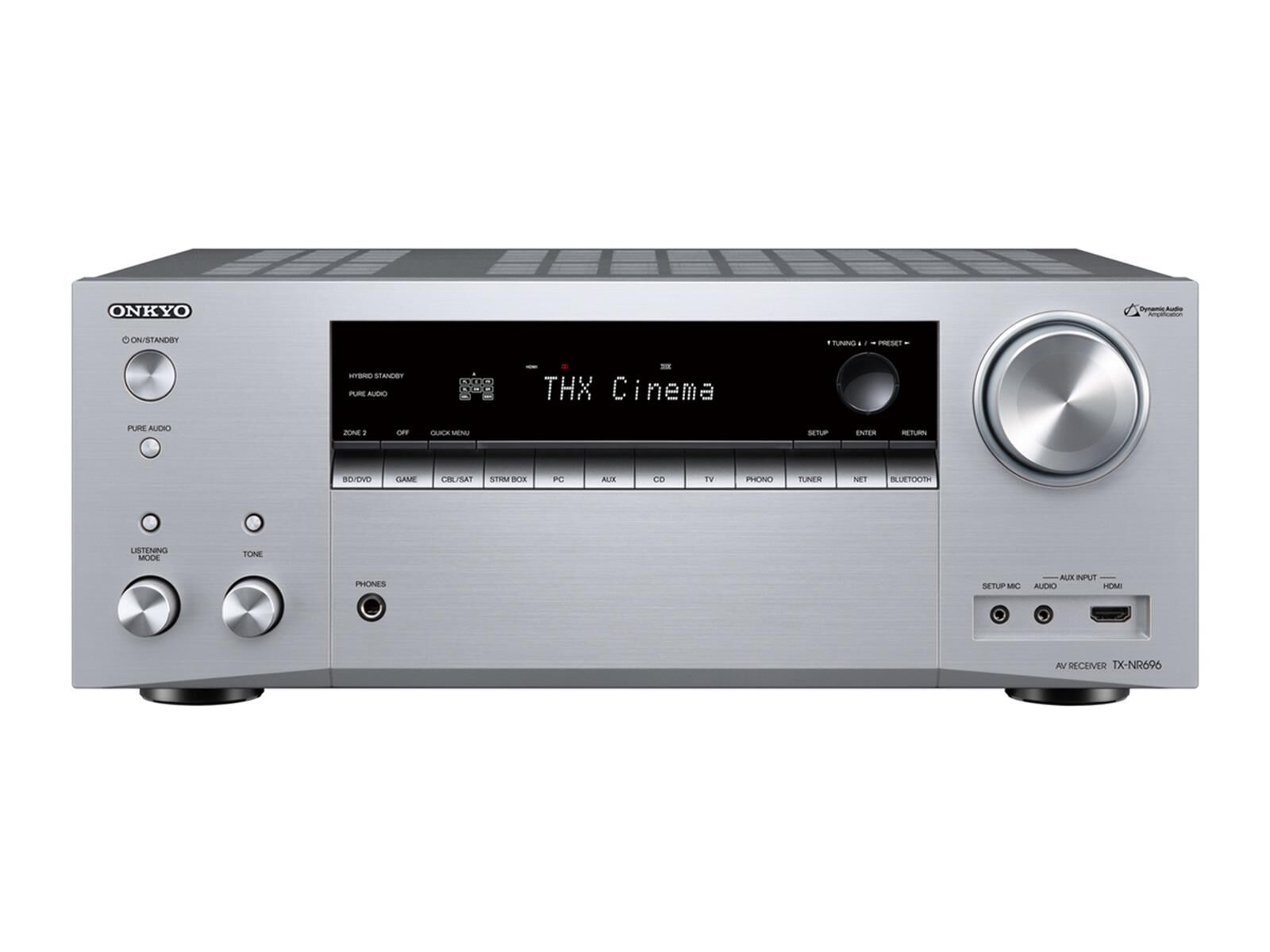 OnkyoTX-NR696 AV Receiver silber