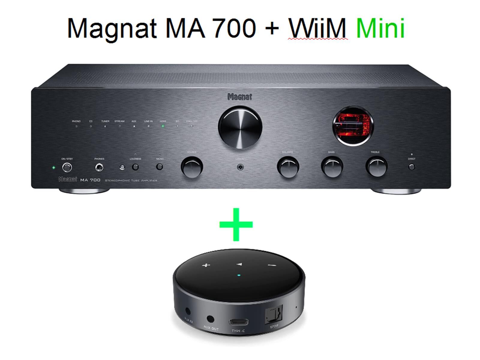 MA700+wiim.PNG Magnat MA 700 Vollverstärker inkl. Wiim Mini