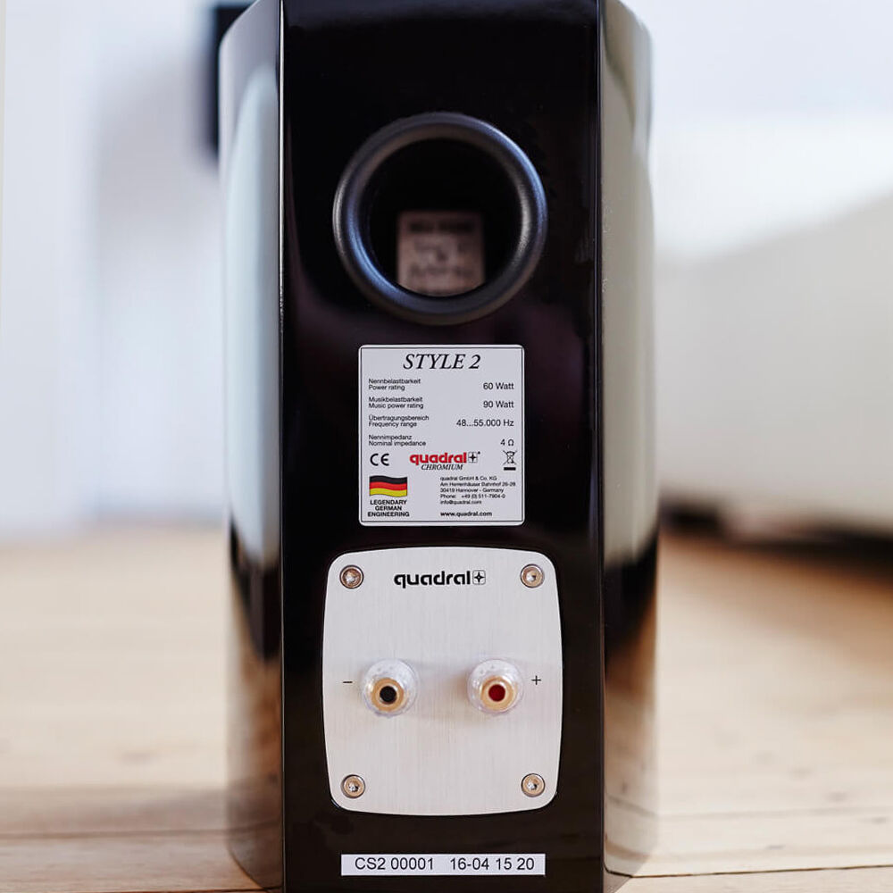 quadral CHROMIUM STYLE 2 weiß (Stückpreis)