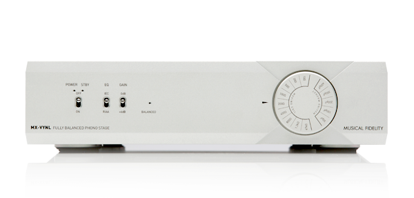 Musical Fidelity MX-VYNL Phonovorverstärker Silber Musical Fidelity MX-VYNL Phonovorverstärker Silber