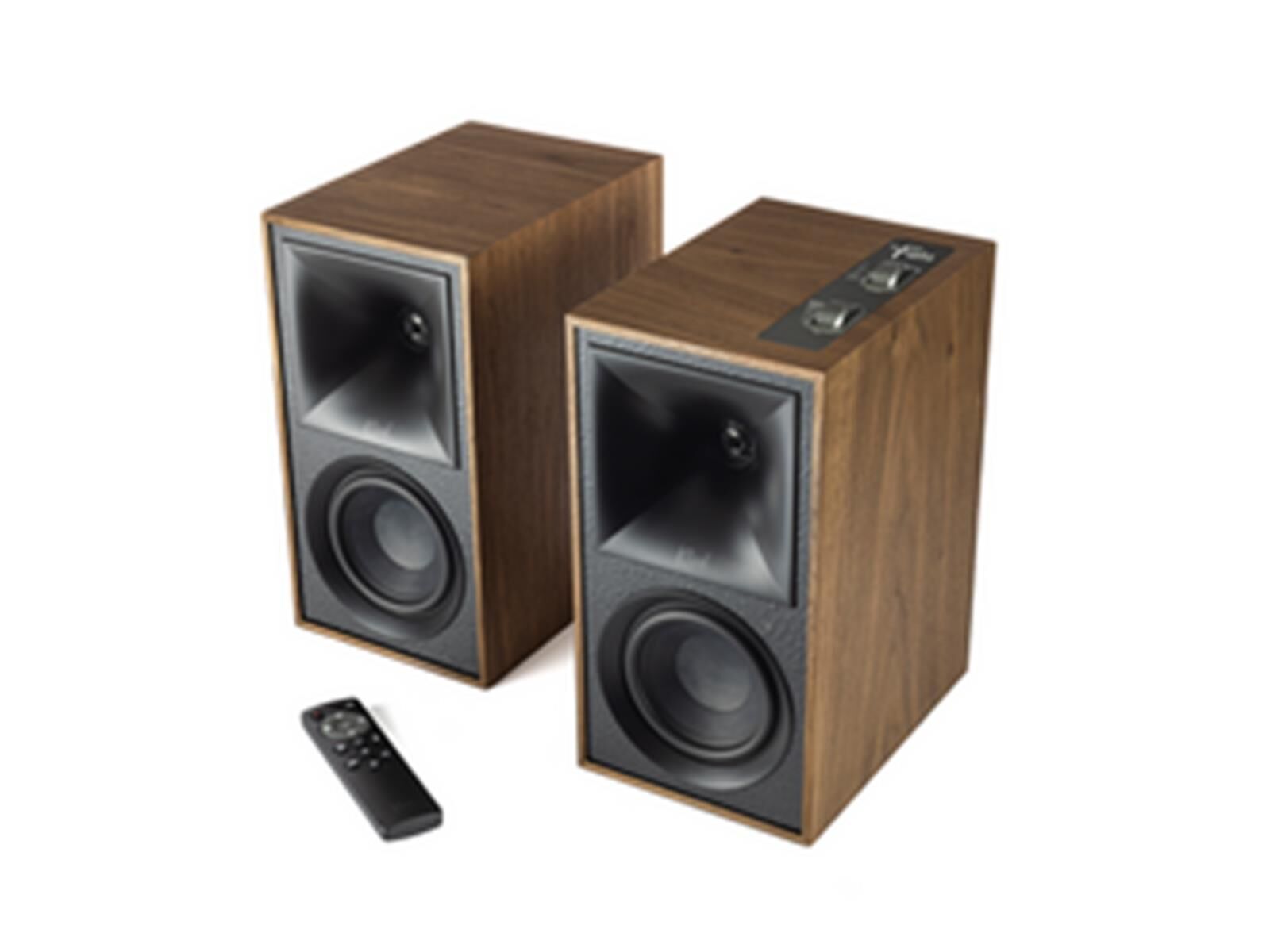 Klipsch The Fives Aktiv-Lautsprecher Walnuss Klipsch The Fives Aktiv-Lautsprecher Walnuss