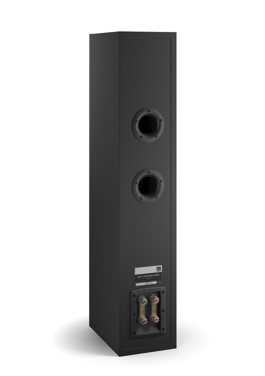 Dali OPTICON 6 MKII Esche Schwarz (Paarpreis)